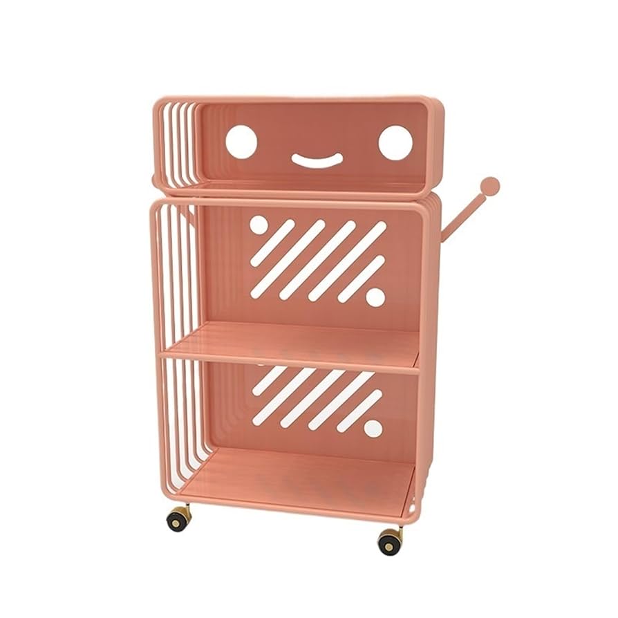 絵本棚　ブックシェルフ　アイアン　引き出し付き colorfulbox_463158